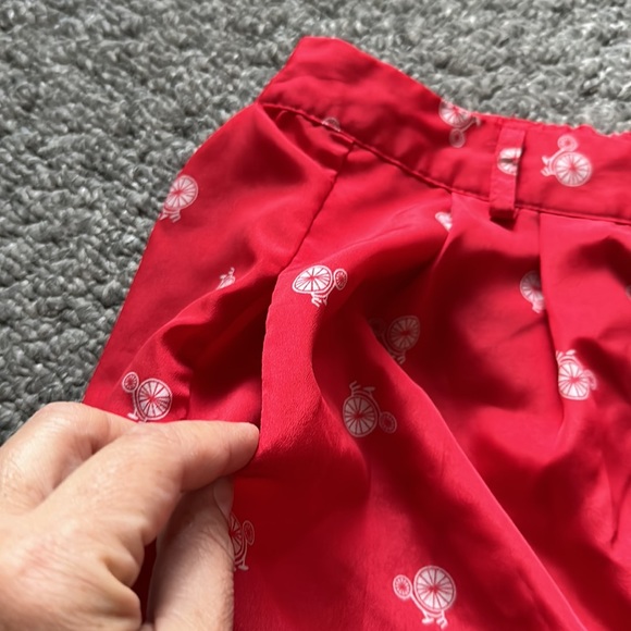 Xhiliration Red Bicycle Skirt - Picture 5 of 6